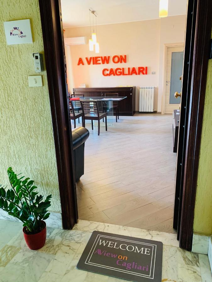 A View On Cagliari Hotell Exteriör bild