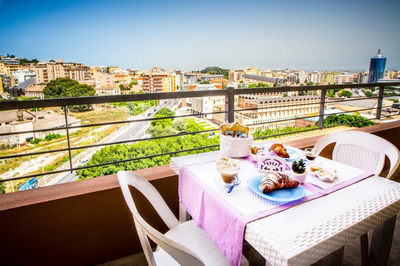 A View On Cagliari Hotell Exteriör bild